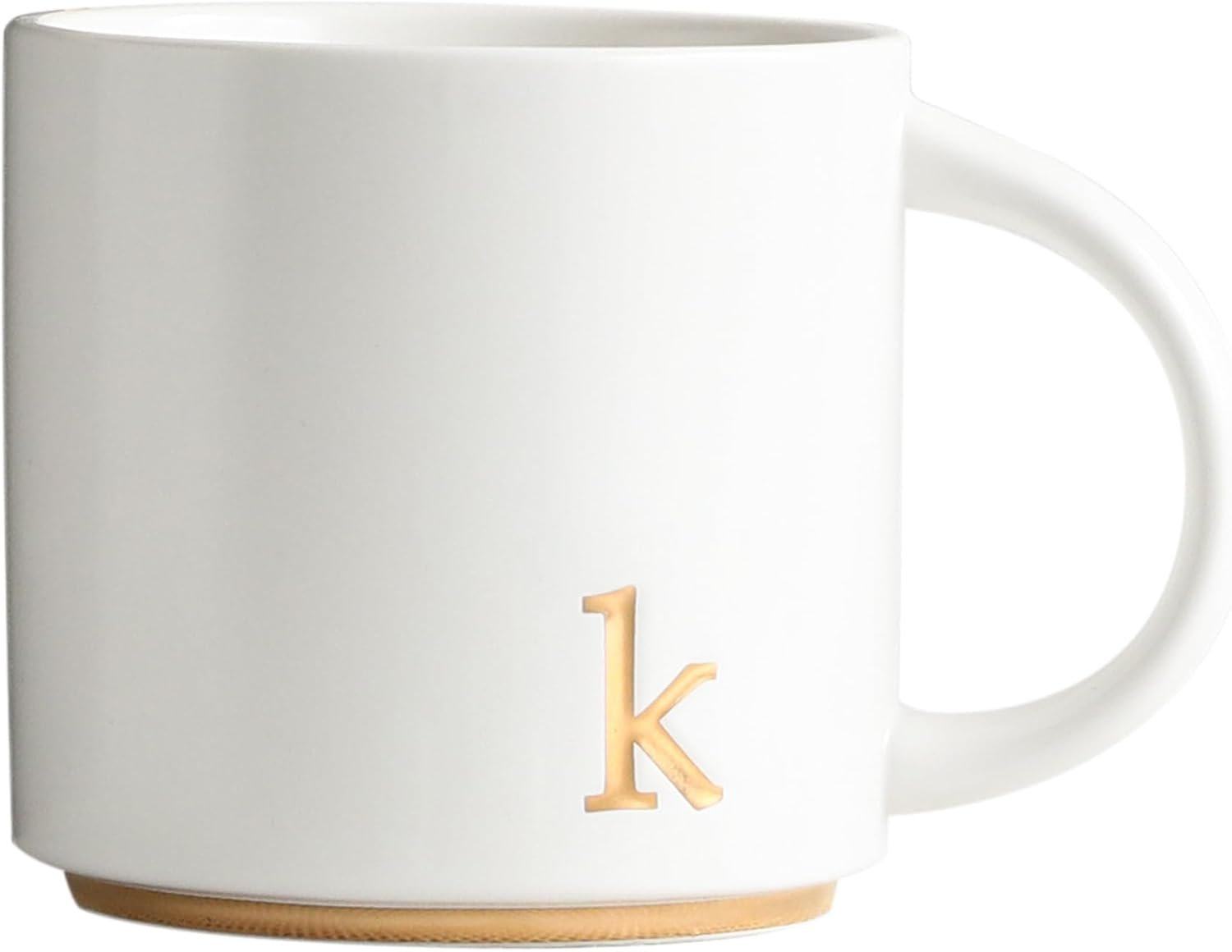 Ceramic Monogram Coffee Mug with Gift Box