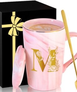 Personalized Ceramic Coffee Mug with Lid Gift