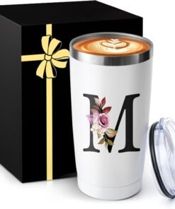 Personalized 20 Oz Insulated Travel Coffee Mug Gift
