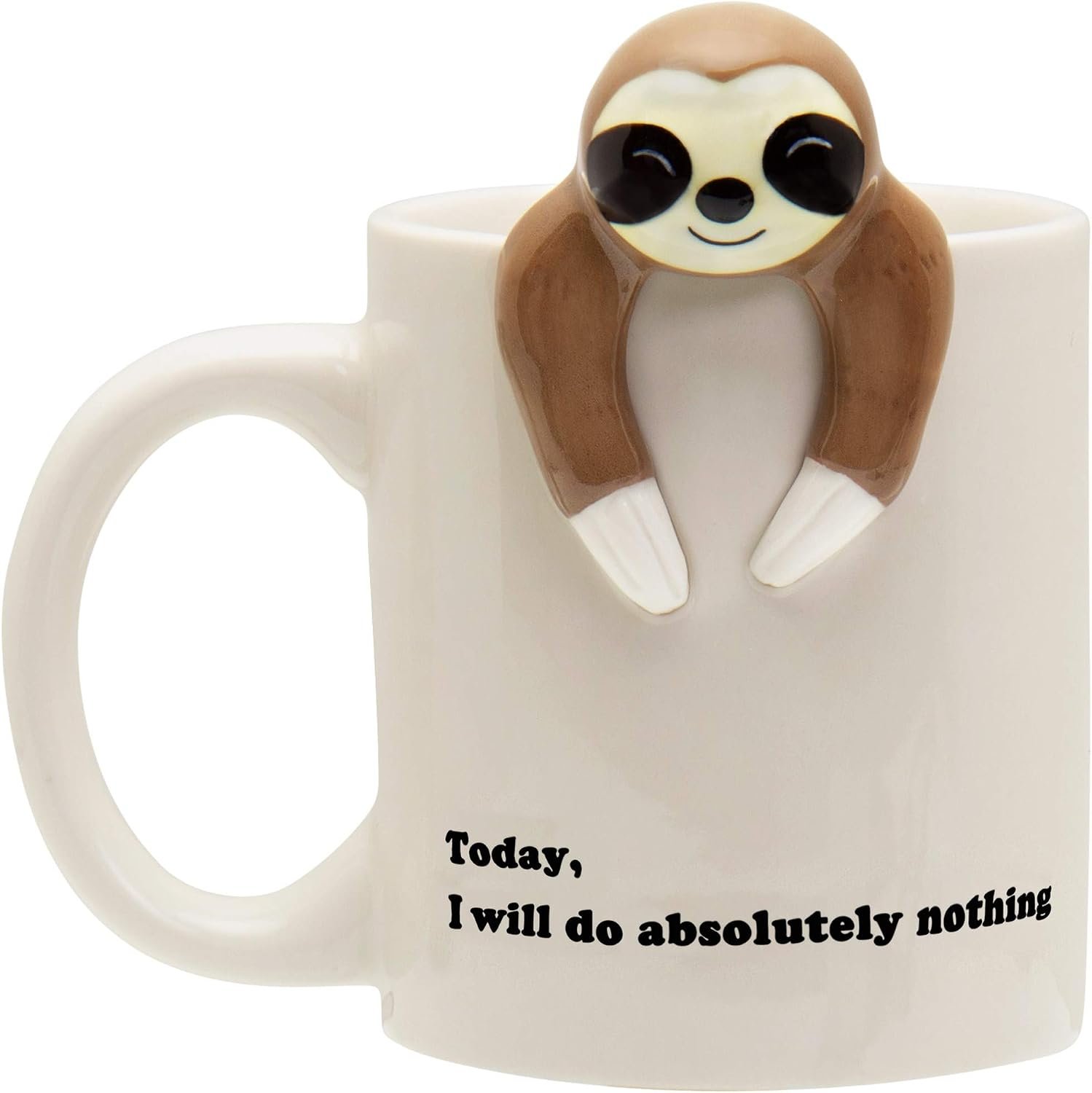 Funny Sloth Coffee Mug Gift for Coworkers